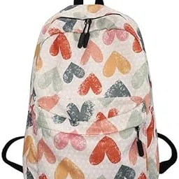 Willton Lightweight Backpack for Girls | Pastel Colors | Ideal for School, College & Travel-picture-25