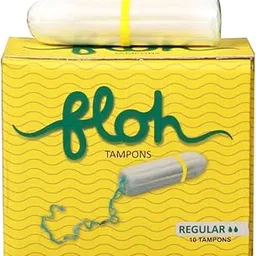 FLOH Tampons For Regular Menstrual flow,10 pcs | Tampons For Swimming | Regular absorption, Safe, Soft & Comfortable, Stain-free periods, Rash-free, Prevents odour, FDA approved |-picture-23