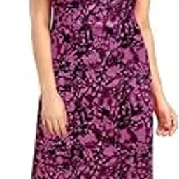Ruishee Women's Cotton Printed Full Length Nighty (Free Size, Length-55 Inch)-picture-31