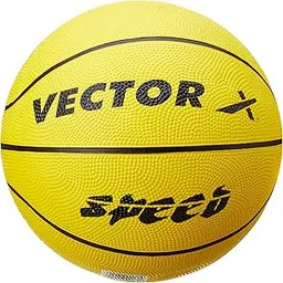 Vector X Speed Indoor/Outdoor Basketball with Air Needle Rubber Material, for Women Men Youths (Color : Yellow , Size : 7 )-picture-41