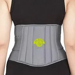 DR. MAVEN Back Support for Pain Relief | Slim Lumbo Sacral Belt with Double Strapping | Pain Relief LS Belt for Back Support Back Brace for Men/Women and Old People Size - M-picture-17