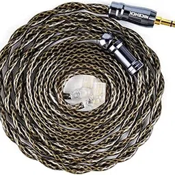 NICEHCK GodDNA Earphone Repair Cable Upgrade Cable qdc 2Pin 3.5mm Copper Silver Alloy + Silver Plated Alloy Copper + Silver Plated 7N High Conductive Copper Mix, Dual Shielded Construction-image-24