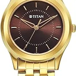titan Karishma Zing Quartz Analog Brown Dial Stainless Steel Strap Watch for Men-1648YM06-picture-48