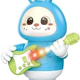 Rings N Things Electric Rabbit Toy for Kids - Musical Rabbit with Music and Dancing Function - Birthday Gift for Kids Boys & Girls - (Color As Per Stock)-picture-13