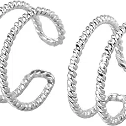 925 Sterling Silver Toe Ring for Women Adjustable Toe Band Ring Handmade Foot Jewelry Gift for Birthday-image-101