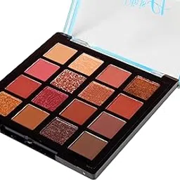 S.F.R. COLOR CS Always Naked Palette 16 color, Nude Neutral Eye Makeup, Blendable, Warm And Cool Nude Pigments, Matte, Shimmer, Glitter, Creamy Smooth (SHADE A)-image-13