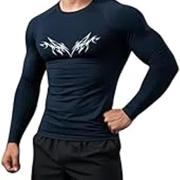 furrr Men's Full Sleeve Compression T-Shirt - Athletic Base Layer for Fitness-picture-58