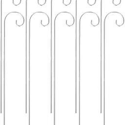 Zyvola Heavy-Duty Garden Hooks - 10 Pack for Hanging Solar Lights, Bird Feeders & Yard Decor - Versatile Outdoor Plant Hooks for Enhanced Landscaping-picture-20