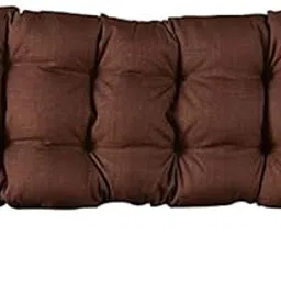 INDIAN DECOR 81710 Indoor/Outdoor Bench Cushion/Micro Fiber Super Soft Cushion for Bench 42"x19" - Brown Color-picture-20