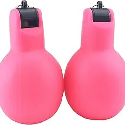 CALANDIS™ 2 Pieces Hand Squeeze Whistles Manual Loud for Training Referees Home School Pink | Safety Whistles | Emergency Gear | & Hiking | Outdoor Sports-picture-17