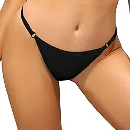 shekini Women's Halter Triangle Bikini Thong Bottom Brazilian Cheeky Two Piece Swimsuits-picture-49
