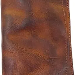 atorse Men Wallet Money Pocket Credit Card Holder with Zipper Gift for Him Money Purse Brown-picture-16