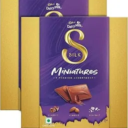 Cadbury Dairy Milk Silk Miniatures Premium Assorted Chocolate Gift Pack, 90 Grams (Pack Of 2)-picture-21