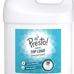 Amazon Brand - Presto! Matic Top Load Liquid Detergent | 5 Litre | Removes Tough Stains | Gentle on Clothes | Protects Fabric Color | Bleach-Free & Phosphate-Free-image-54