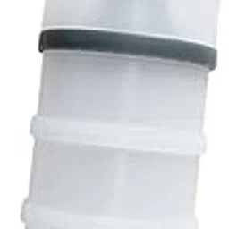 UJEAVETTE Protein Container Leakproof 4 Compartments Stackable for Workout Home Sports White-picture-11