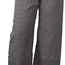JAGMOOLYA Products Women's Chicken Embroidred Cotton Regular Fit Palazzo Pants |(Dark Grey)-picture-30