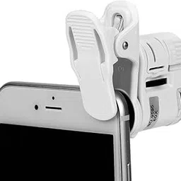 Detachable 60X Mini Phone Camera Clip Magnifier Universal Portable Magnifying with 2 Illuminated LED and UV Light for Mobile iPhone Galaxy-picture-34
