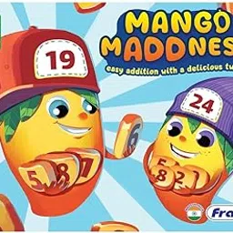 Frank Mango Maddness Board Game | Fun & Educational Math Adventure for Kids 6+ & Adults | Exciting Addition-Based Family Game for 1-4 Players | Interactive Learning & Strategy Game-picture-24