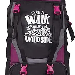 trunkit Adventure Series Water Resistance Trekking Hiking Travel Bag with Shoe Compartment Rucksack - 55 L-picture-55