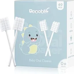 Baby Tongue and Gum Cleaner with Paper Handle – Soft Oral Brush for Newborns and Infants (Ages 0-2) – Individually Wrapped, Disposable Hygiene Swabs – 100 Count-picture-46