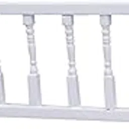 1/12 Dollhouse Mini Wooden Fence Handrail Garden Furniture Decoration-picture-19