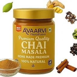 AARVI FlavorFusion Homemade Chai Masala Powder 50g | Kadak Chai Spice Mix for Tea | Natural Indian Masala Chai Blend | No Preservatives | Authentic Taste-picture-25
