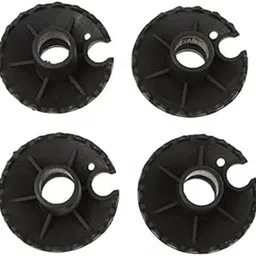 MERISHOPP 2X 4PCS Trekking Pole Spare MUD Baskets Black | Sports Equipment | Outdoor Sports Gear | Exercise Gear-picture-52