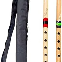 SG Musical - Professional G-A Scale 2pc Natural set Natural Bamboo - SG - Flute with Cover-image-82
