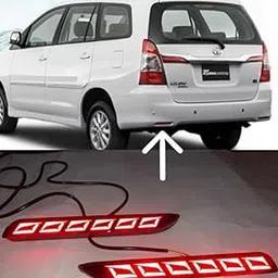 DDA ENTERPRISES rear car reflector bumper light compatible for innova (2013-2015) with matrix+scaning function (type- C) with 4wire of 2pcs-image-6