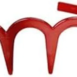 calandis CALANDIS™ 2xShark Tooth Hairband Zig Wave Headbands Non Slip Red for Sports Gym Women | Womens Accessories-picture-17