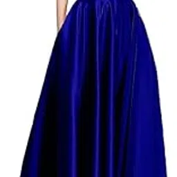 janak Maxi Skirt for Women, Soft Silk Fabric, Adjustable Waist, Flared Pattern-picture-41