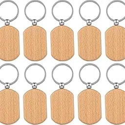 retailing devil's Blank Wooden Key Chain Wood Keychain Key Ring Key Tags Personalized EDC or Best Gift Craft image 1