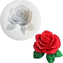 UKIYO international® - Rose Flower Silicone Mold for Candle Making Mould 3D Candle Molds Leaf Moulds Resin Arts Gumpaste Fondant Clay Crafts Chocolate Cake Decorations-picture-35