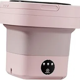 CLUB BOLLYWOOD®Travel Washing Machine 6.5L Portable Washing Machine For Rvs Home Apartments Pink|Home & Garden | Major Appliances | Washers & Dryers |1 Foldable Mini Washing Machine (Eu Adapter)-picture-32