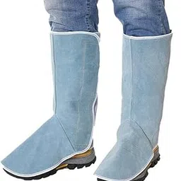 atorse ATORSE™ 1 Pair Welding Protective Shoes Feet Cover Fire Flame Resistant Blue-picture-50