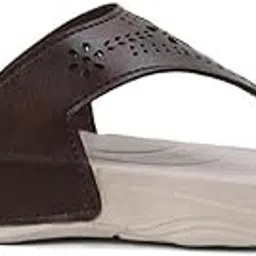 Cozy Wear Women Flats (Brown, 5) | Flats for Women | Synthetic-picture-27