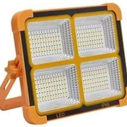 MEGAWATTS 100W LED Construction Spotlight Battery Solar Light Portable, 10000LM 12000mAh Battery Work Light USB Rechargeable, 4 Light Modes, Camping Lamp for Emergency Portable Outdoor, Construction-picture-11