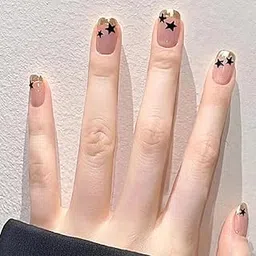 KILLFE Artifical Nails For Women | Reusable | Vibrant | Durable Acrylic Nails | Multicolor (NP-142)-picture-10