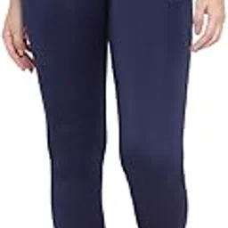 crimsoune club Navy Blue Solid Women's Lower-picture-26