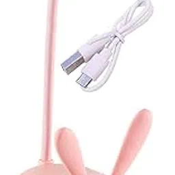 FunBlast LED Table Lamp – Cat Shaped LED Rechargeable Desk Lamp with Space Theme Sharpener, Study Desk Light for Study Room, Living Room, Office, Study Lamp (E) image 1