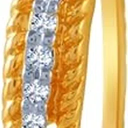 p.c. chandra jewellers 18k (750) Yellow Gold and Diamond Ring for Women-picture-19