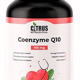 CITRUS NUTRACEUTICAL Coenzyme Q10 (CoQ10) 100 mg with Piperine, Supports Heart Health, Boost Energy Production and Antioxidant- (60 Capsules)-picture-18