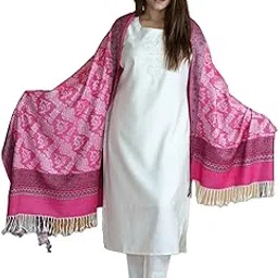 s.t. Acrylic Self Design Women Shawl Soft And Fine Material Warm Woolen Winters Styles Shawl-picture-48