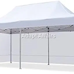 Invezo 10 x 20 feet Gazebo Canopy Outdoor Tent - 2 mins Installation/Water Proof Tent/Garden Gazebo (White, Extra Premium (60 KGS))-picture-14