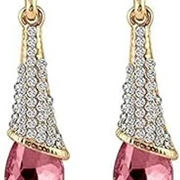 youbella Best Valentine Gifts : Valentine Collection Zircon Earrings for Girls & Women-picture-29