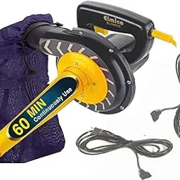 Elmico 700W Blowers for Cleaning Dust/ac Cleaner/ac Cleaning/ac Cleaner Pump machine100% Copper Armature/Suction air Blower/lead/20ft Extension Wire with(Vacuum Function) (Made in India)-picture-26