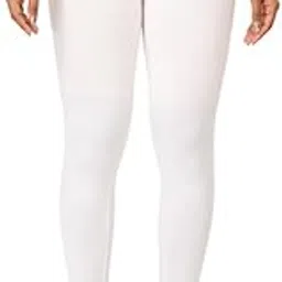 Women Ankle Length Leggings | 95% Cotton 5% Elastane | Stylish, Comfortable, Stretchable Slim Fit | Gym Wear, Track Pants, Tights, Casual Wear-image-2