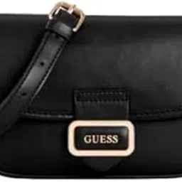 Women's Black Solid Crossbody Bag| Ladies Purse Handbags | Gift For Ladies-image-2