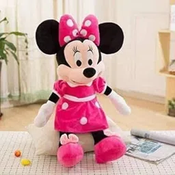 AVS Soft Toy Stuffed Animal Plush Cute Toy for Babies, Toddlers, Kids Plush Soft Toys Minni for Girls Kids Mouse (Color Pink | Size 60 cm) Valentine Day-image-67