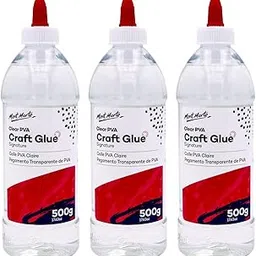 Mont Marte Signature Clear PVA Craft Glue 500g 3Pack-picture-29